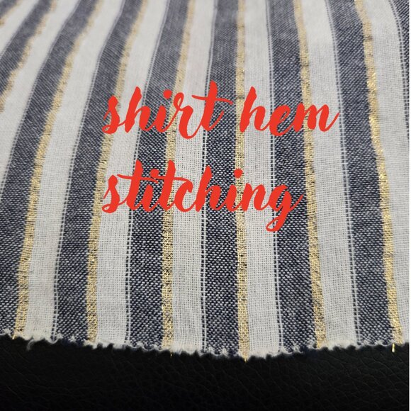 Zara Lurex Gold Stripe Belted Tunic SZ S - Picture 8 of 12